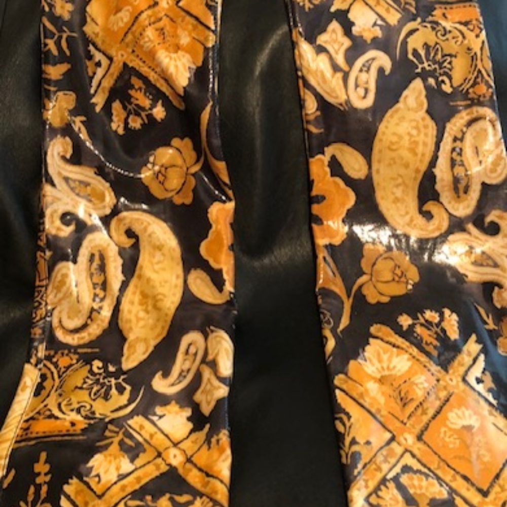 Tark 1 bright yellow and black pants